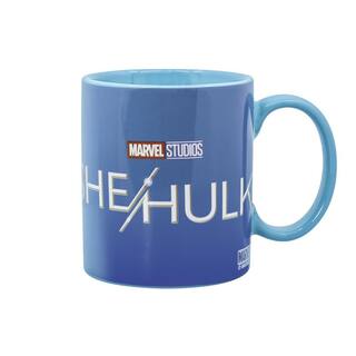 Uncanny Brands Marvel's Single-Cup She-Hulk Blue Coffee Mug with Warmer for Your Drip Coffee Maker MW1-MVM-SHU1