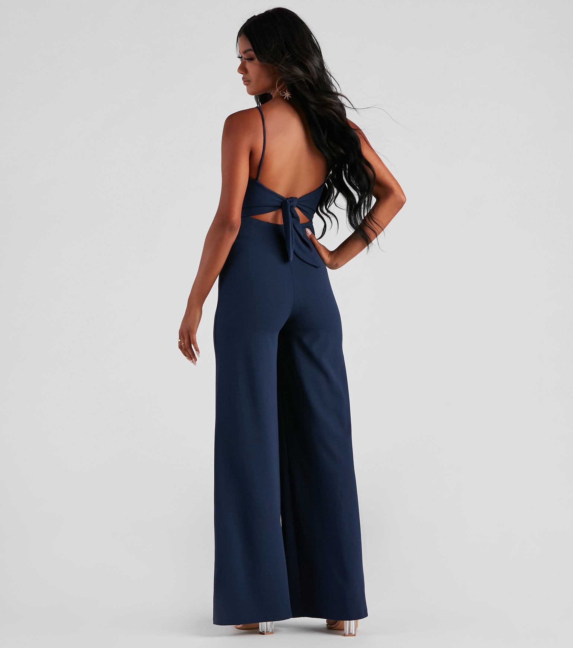 Sleek And Stylish Crepe Jumpsuit