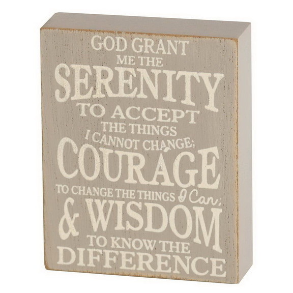 Dicksons TPLK34 213 Serenity Prayer Tabletop Wood ...