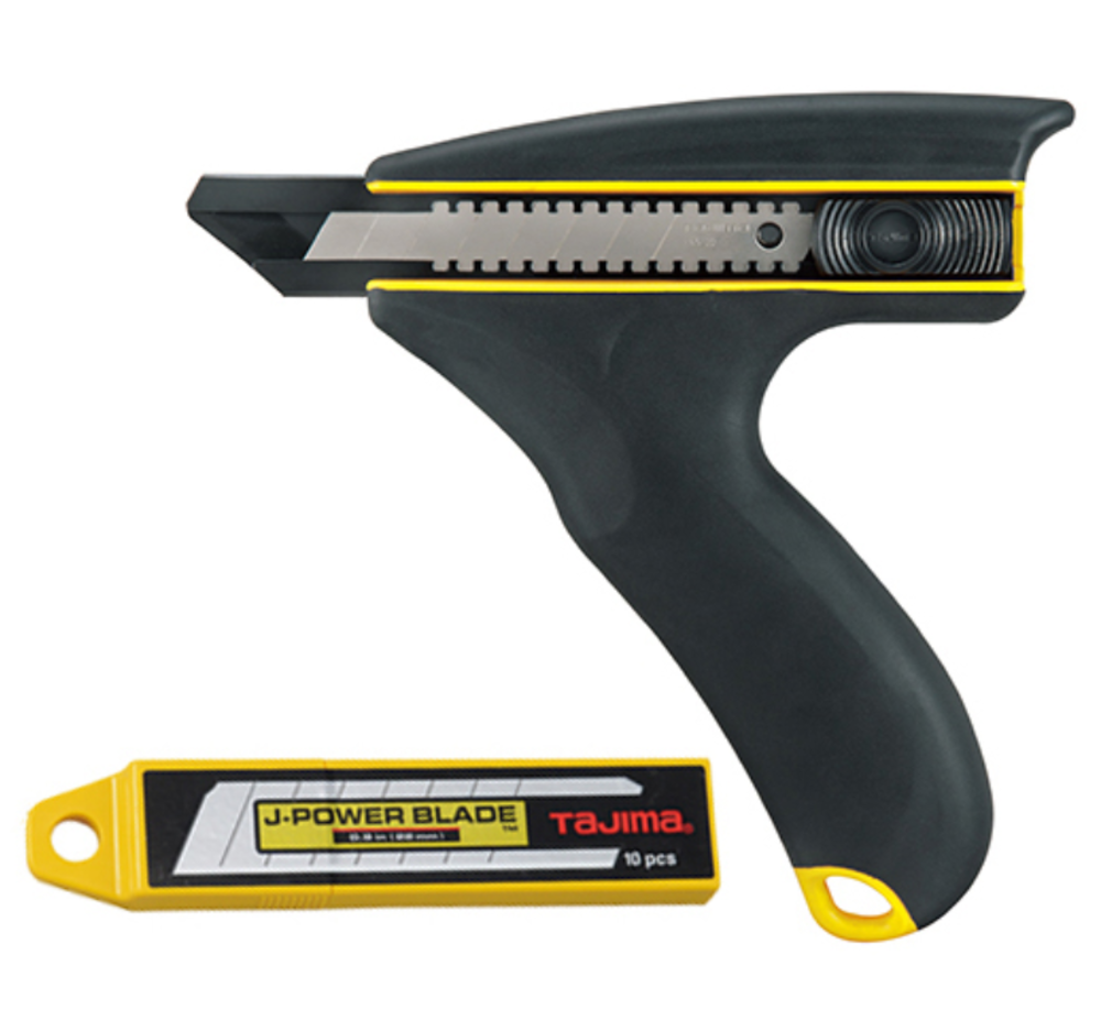 Strong J-Grip Powerful Two Handed  Utility Knife Cutter