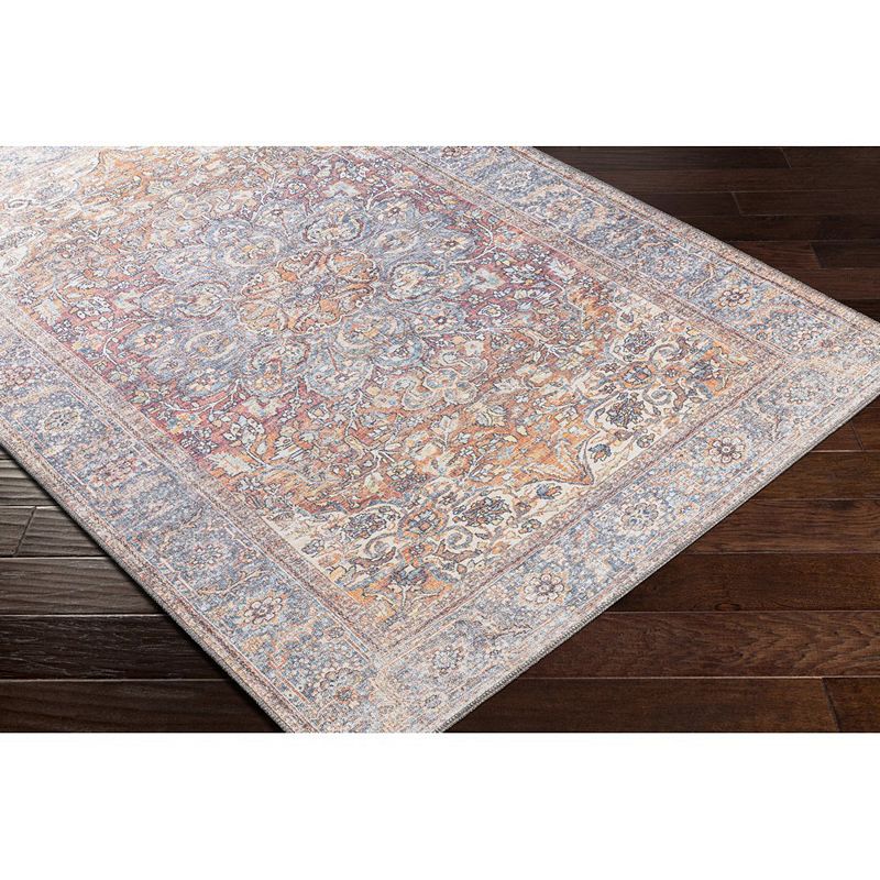 Oak Grove Traditional Washable Area Rug