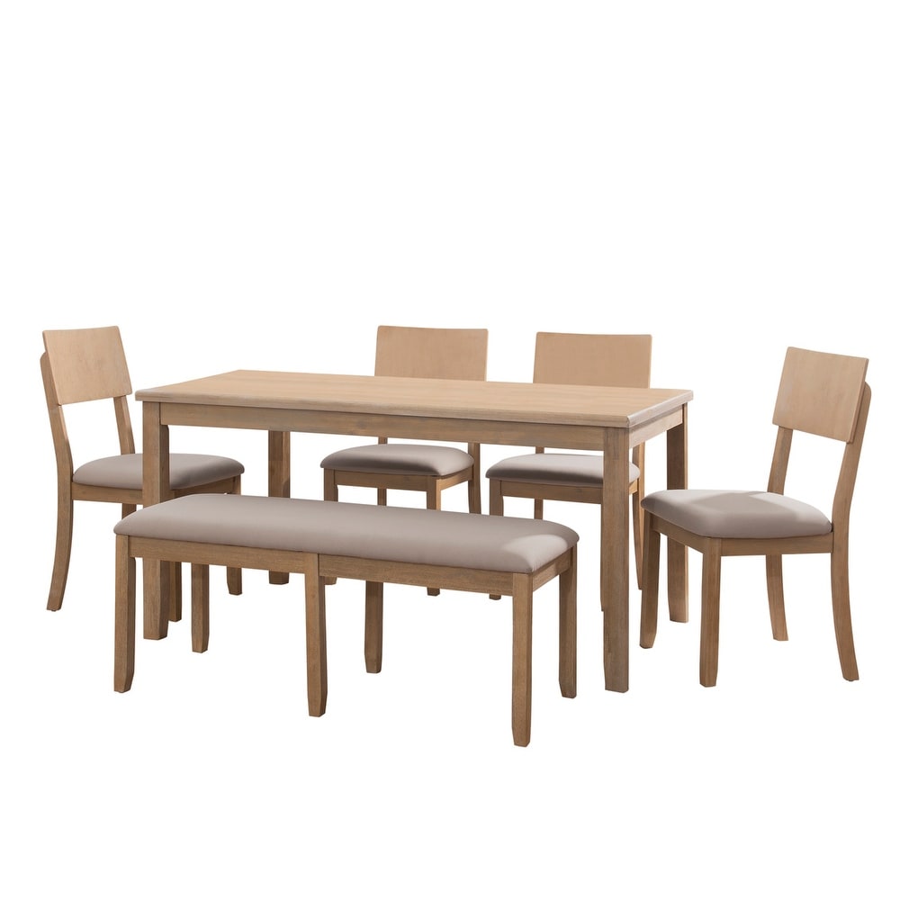 Jepson 6 Piece Boho Dining Set