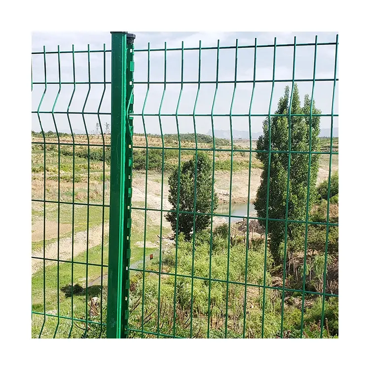 Factory Directly Supply PVC coated 3D Welded Wire Mesh Fence