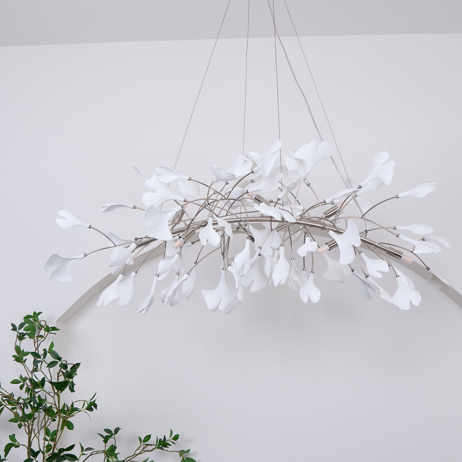 Gingko Chandelier N