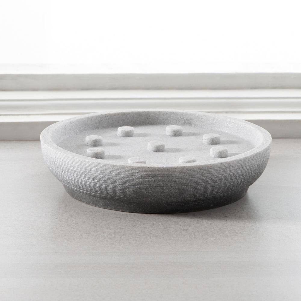 m MODA at home enterprises ltd. Greystone Soap Dish 104665