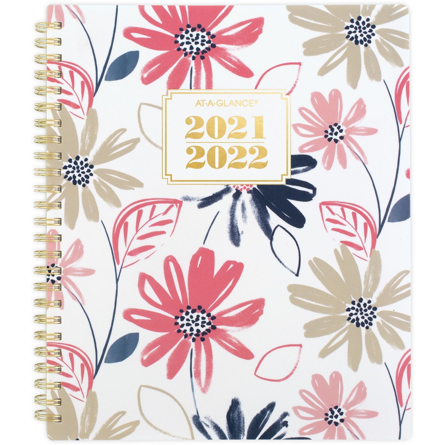 Badge Floral Academic Planner by ACCO Brands Corporation AAG1535F805A