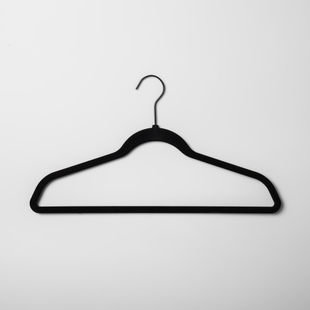 30pk Suit Flocked Hangers