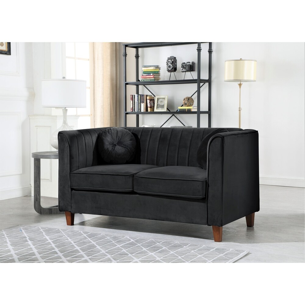 Lowery velvet Kitts Classic Chesterfield Living room seat Loveseat and Sofa