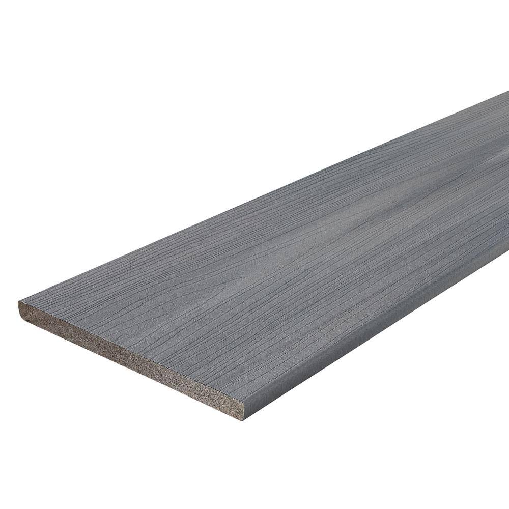 Fiberon Good Life Escapes 34 in. x 11 14 in. x 12ft. Capped Composite Fascia Decking Board