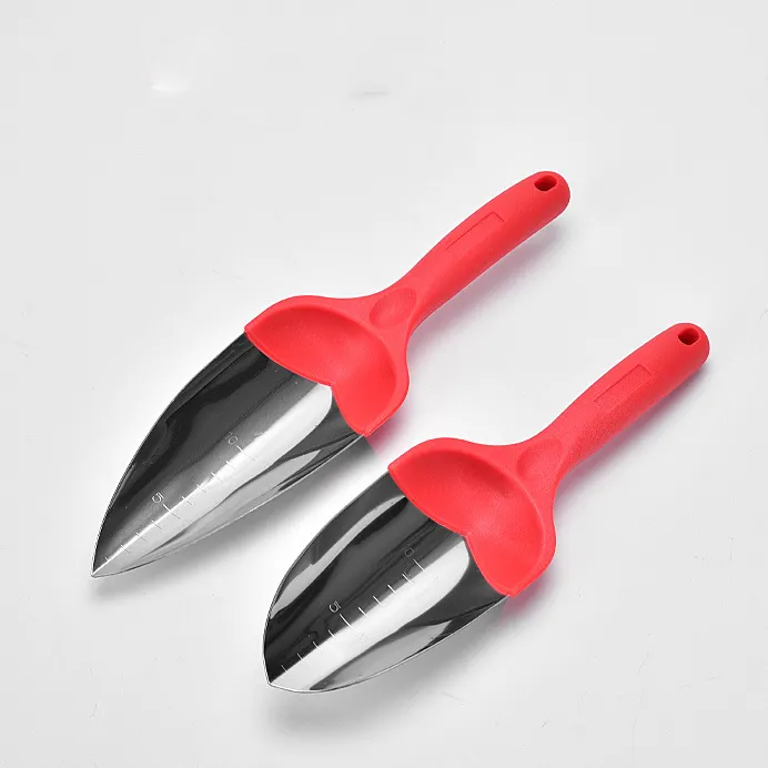 Hot Selling Japanese 304 Stainless Steel Non slip Ergonomic handle transplant Garden Trowel kit