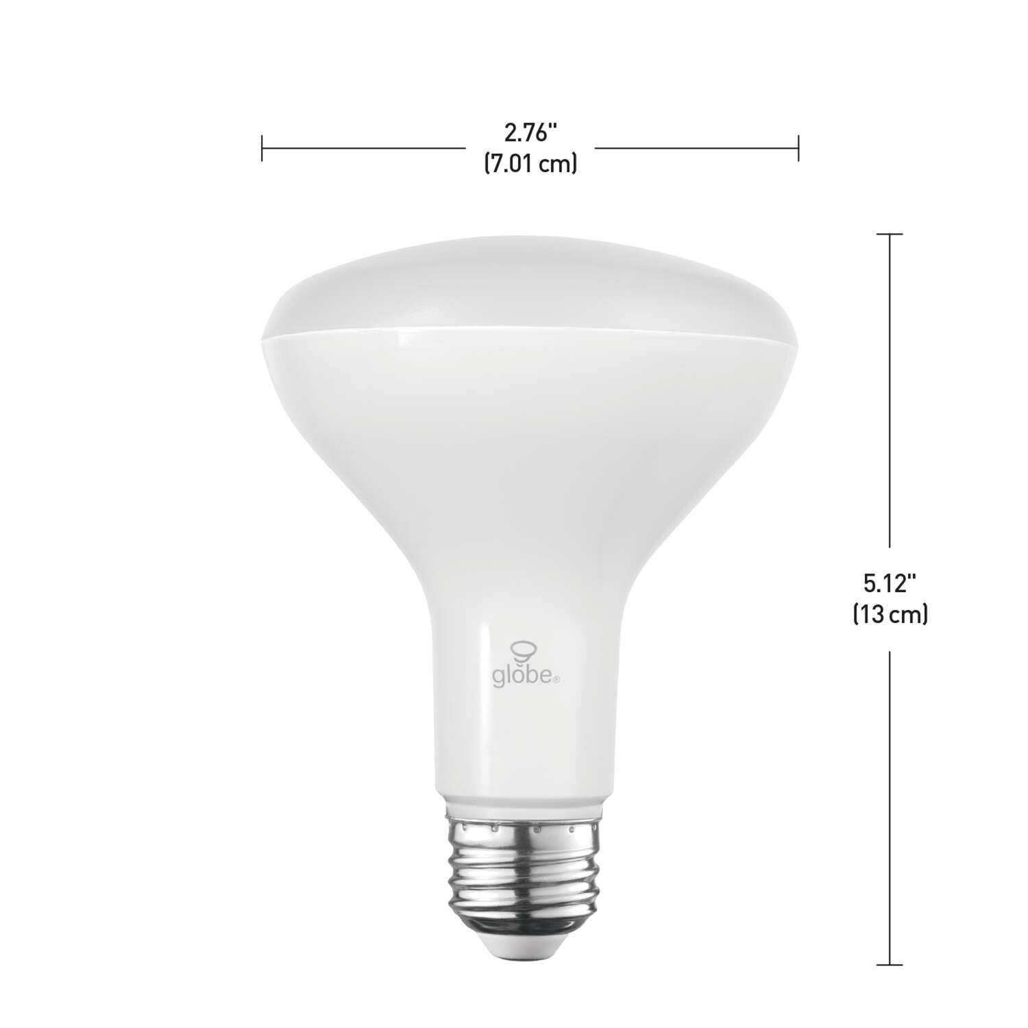 Globe Electric Disinfecting Germicidal Light Bulb BR30 E26 (Medium) LED Disinfection Bulb White 65 W