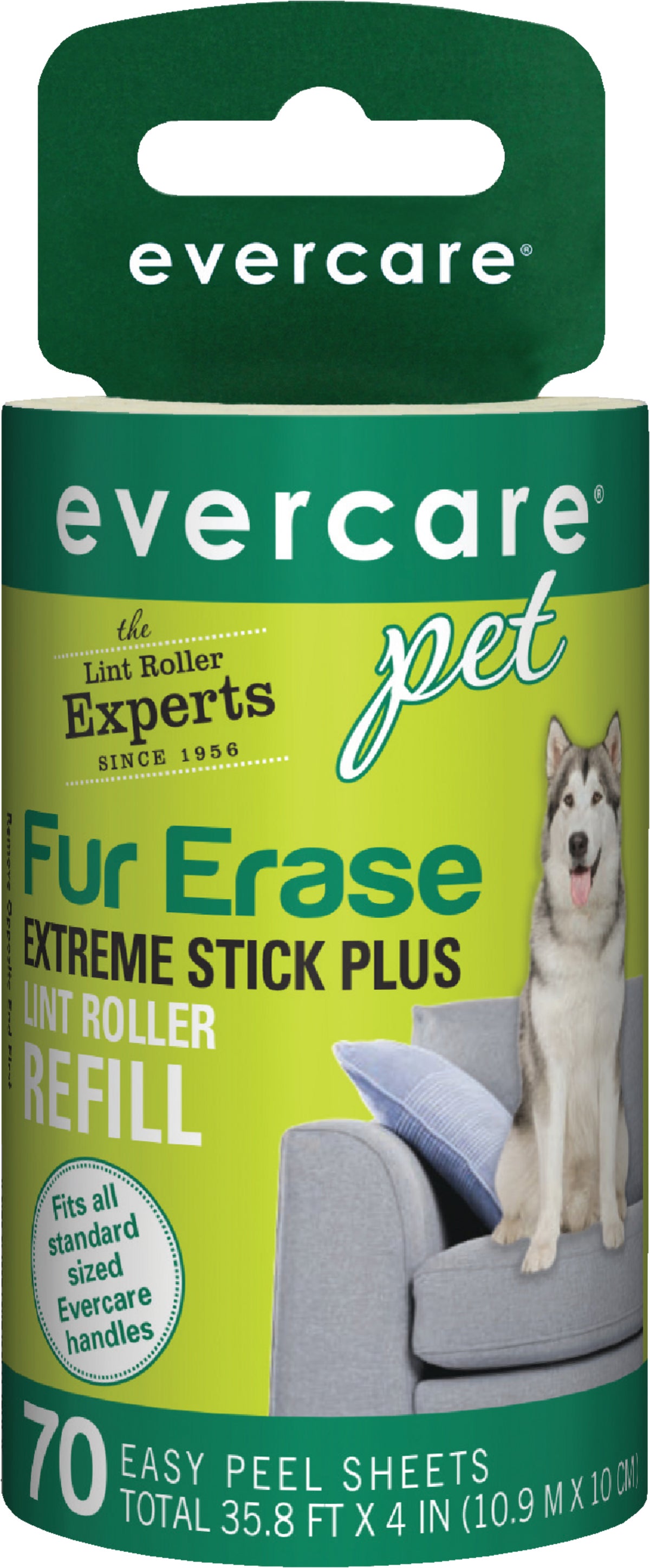 Evercare Pet Fur Erase Extreme Stick Plus Pet Hair Remover Refill