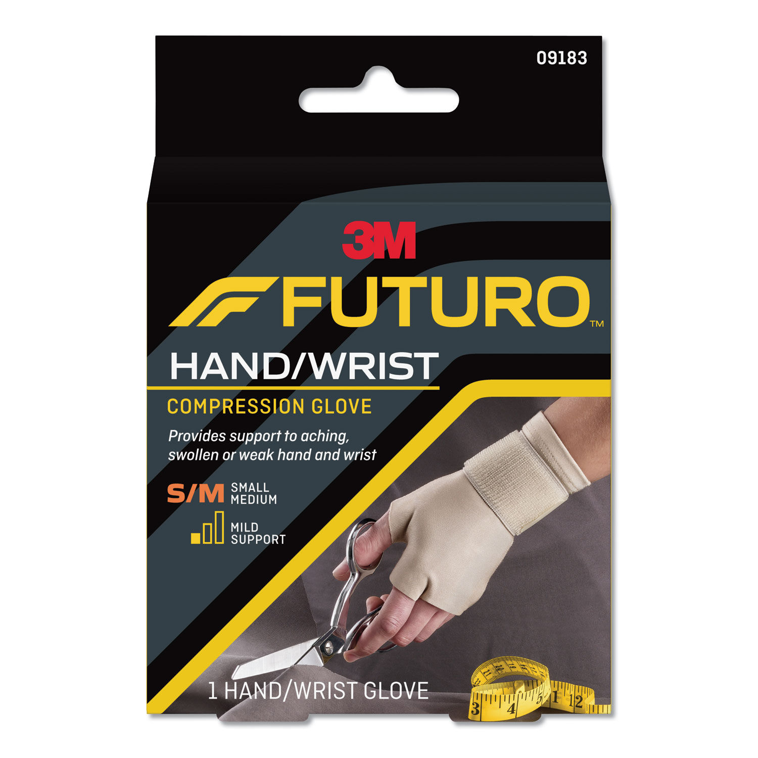 Energizing Support Glove by FUTUROandtrade; MMM09183EN