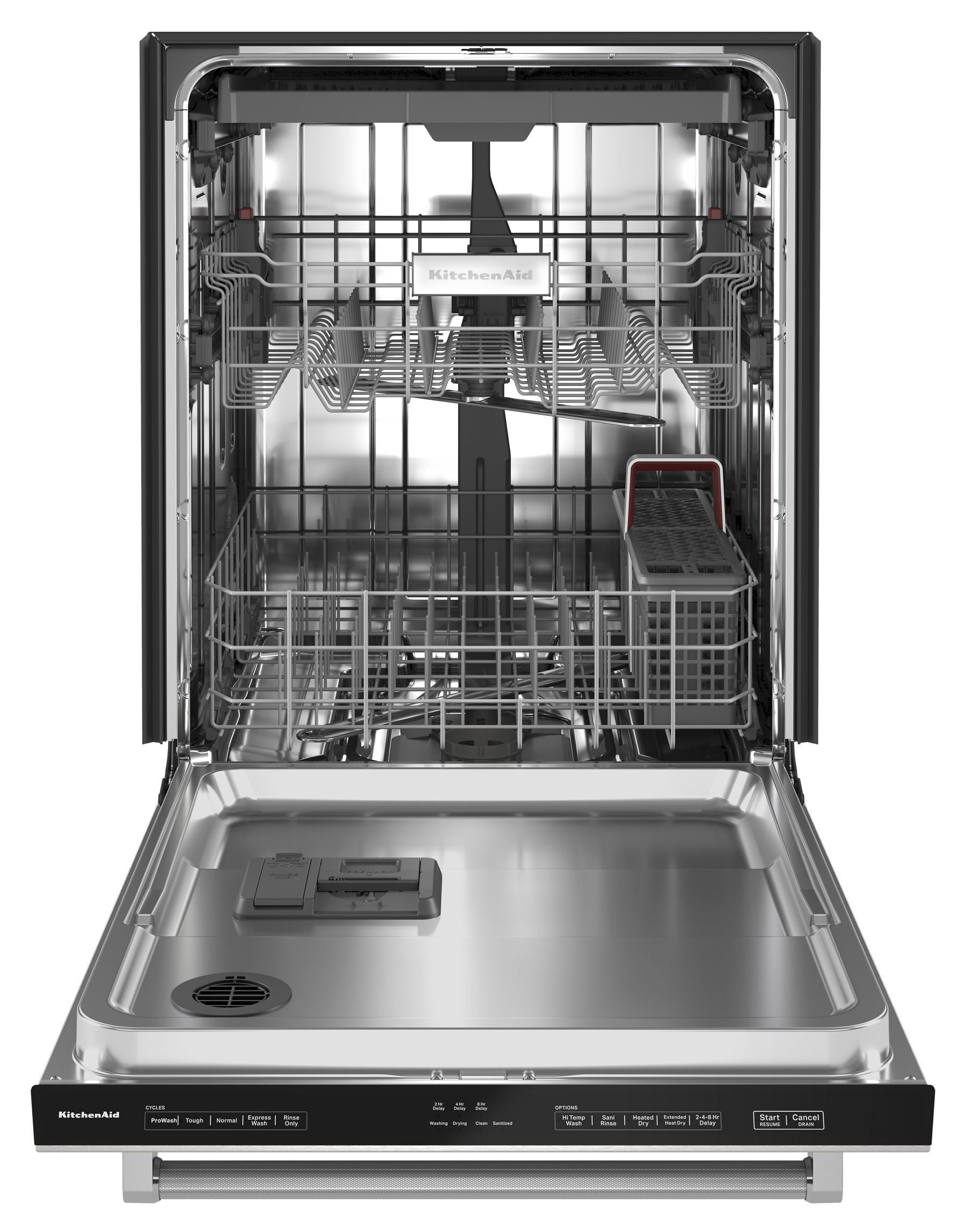 Kitchenaid KDTE204KPS 39 Dba Dishwasher In Printshield Finish With Third Level Utensil Rack - Stainless Steel With Printshield™ Finish