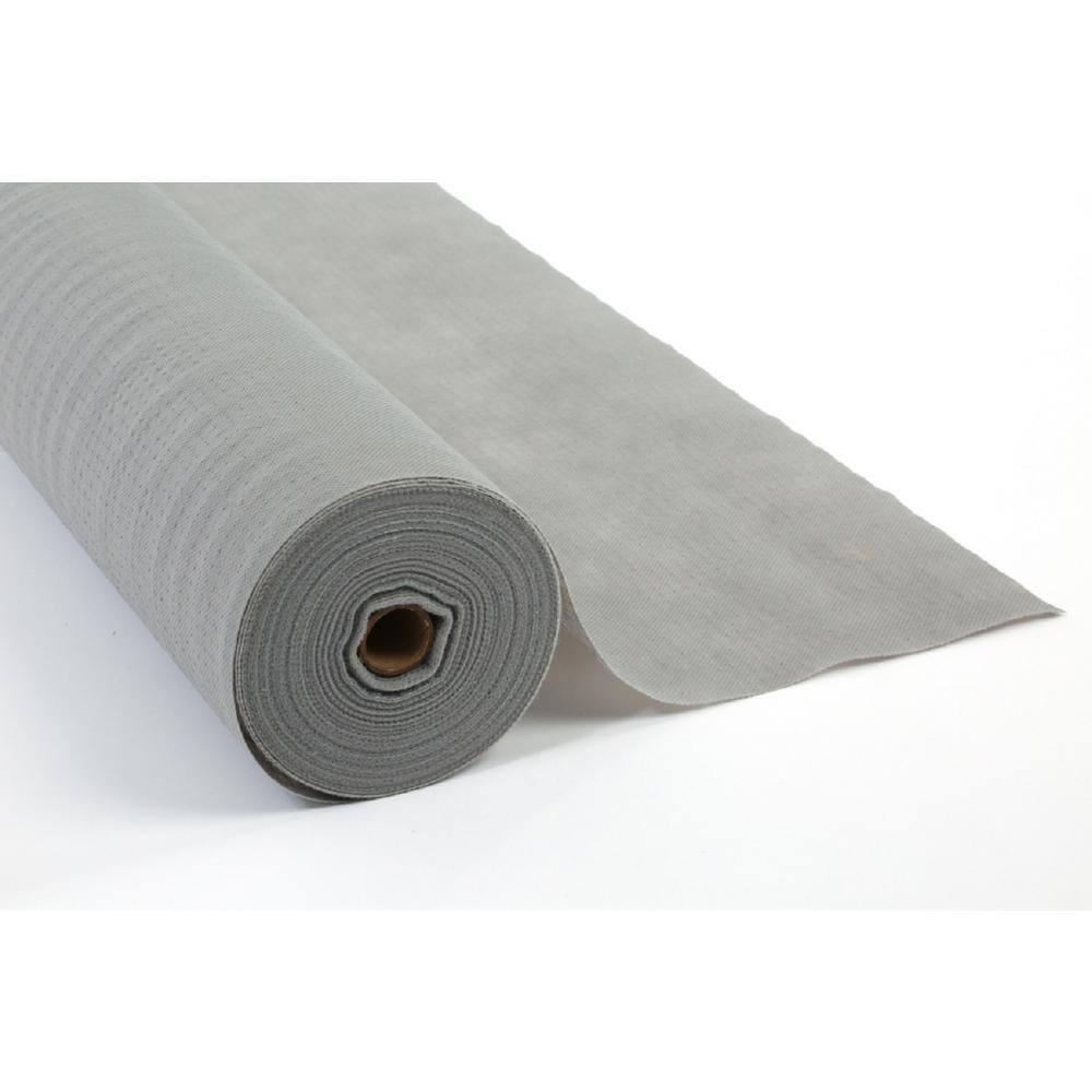 Vigoro 6 ft. x 100 ft. 2 oz. Black Flatbond (Non-Woven) Weed Barrier 46617