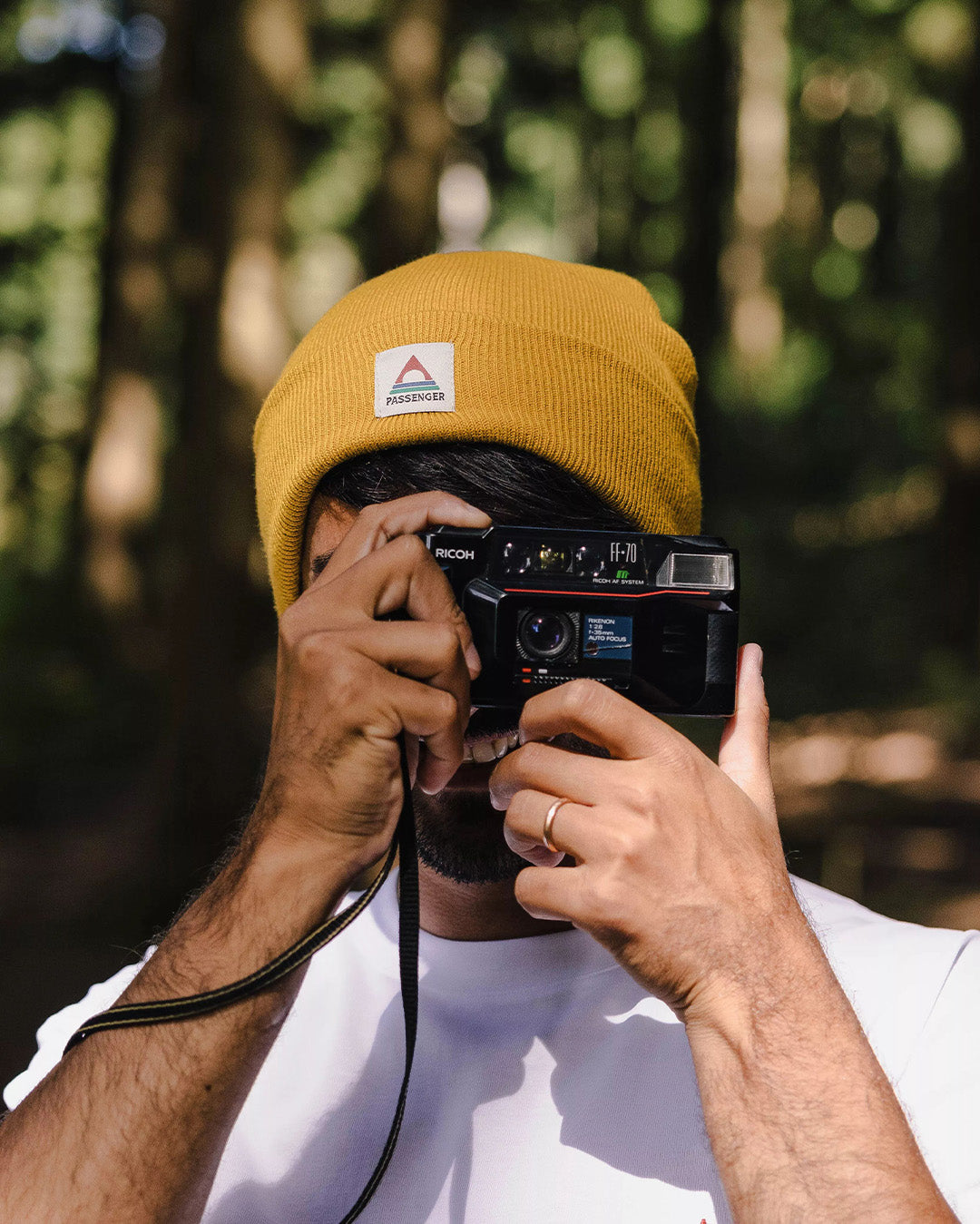 Core Recycled Low-Top Beanie - Mustard Yellow