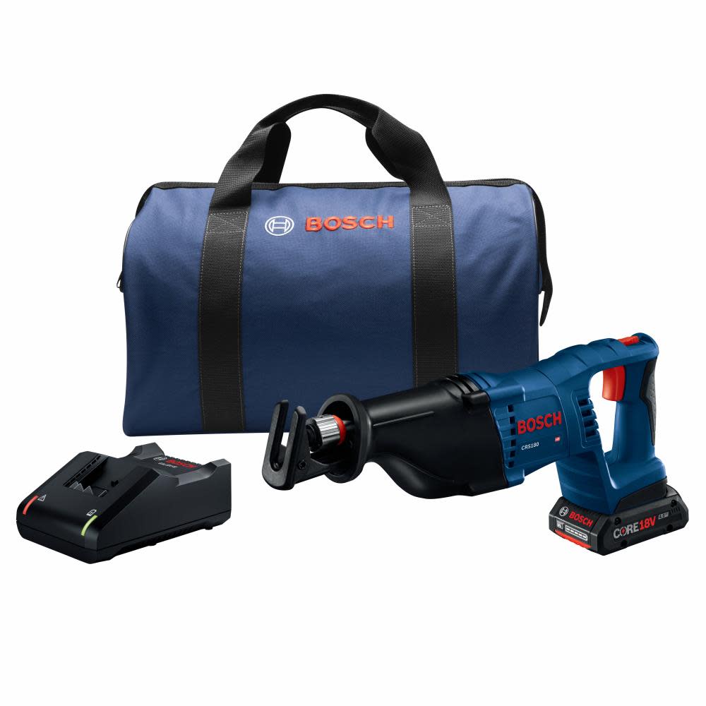 18V 1-1/8 In. D-Handle Reciprocating Saw Kit with (1) CORE18V 4.0 Ah Compact Battery ;