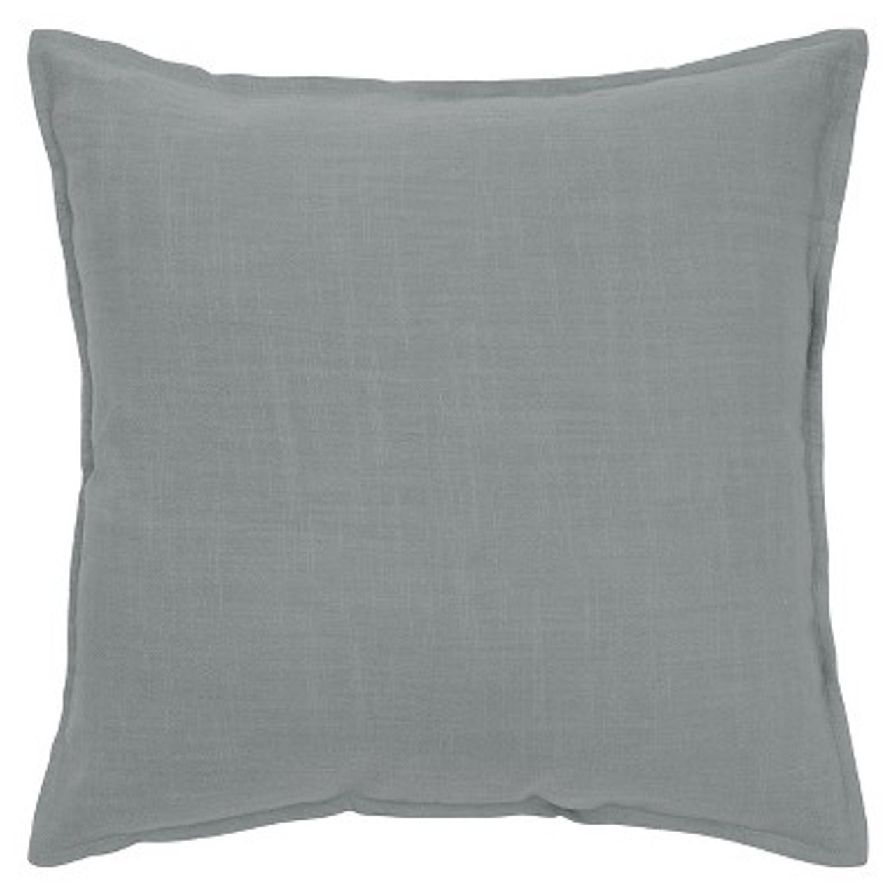 20x20 Oversize Solid Square Throw Pillow Gray - Rizzy Home