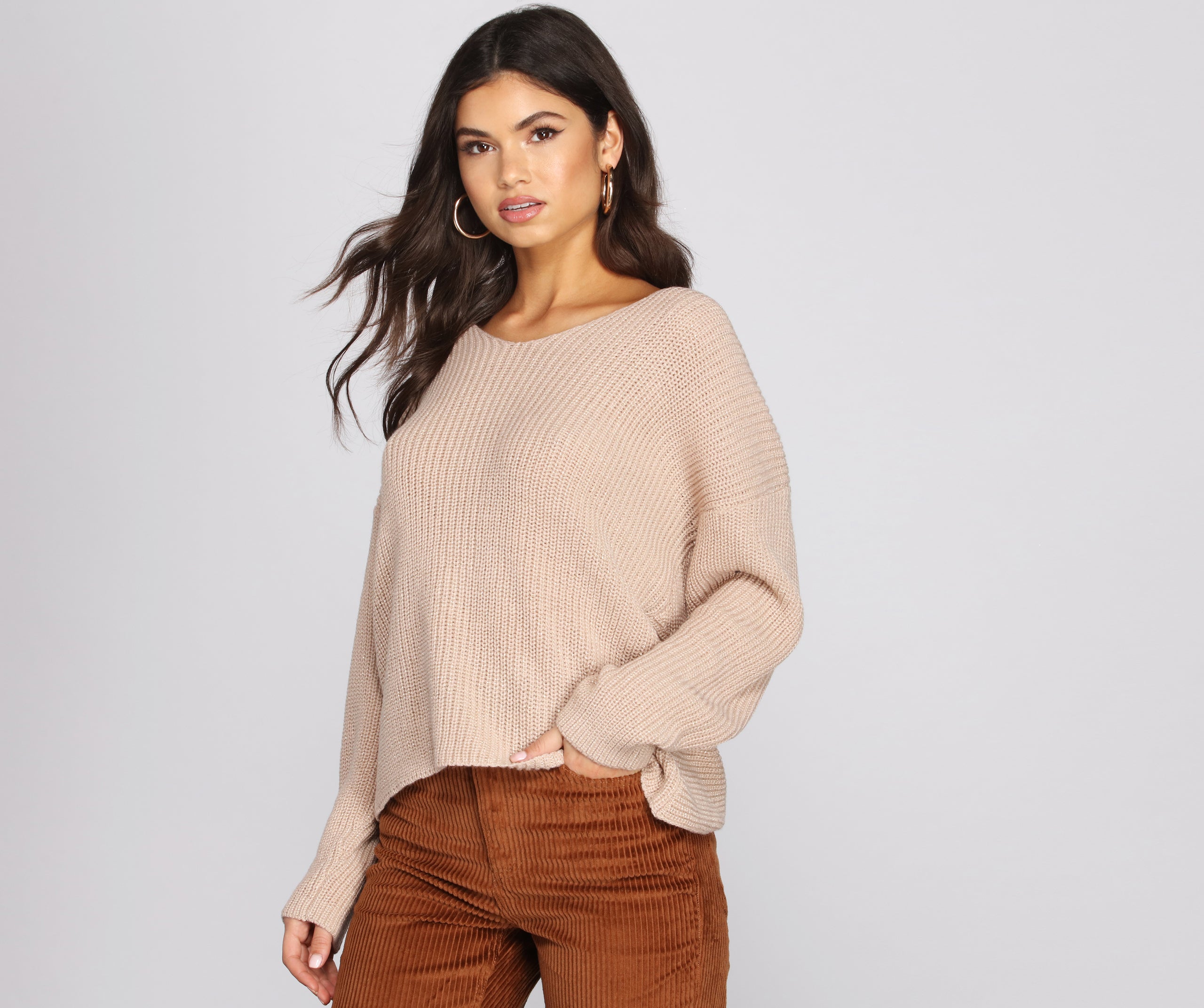 Knot So Innocent Knit Sweater