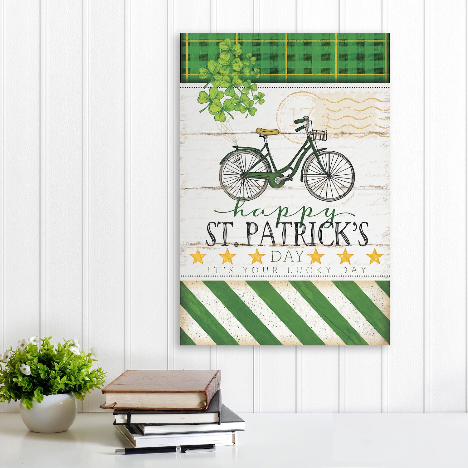 COURTSIDE MARKET St. Patrick's Day Canvas Wall Art