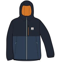 Terrain Insulated Water Resistant Jacket - Dark Denim/ Deep Navy