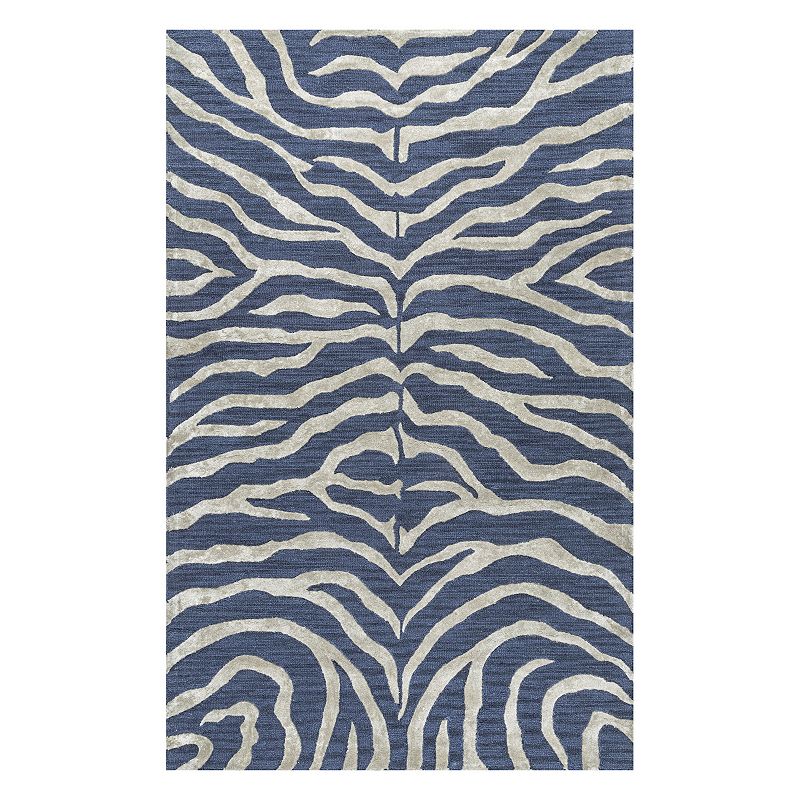 nuLOOM Hand Tufted Plush Zebra Area Rug