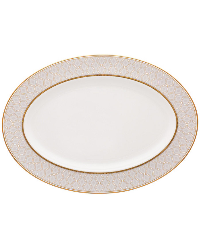 Noritake Noble Pearl Oval Platter 14