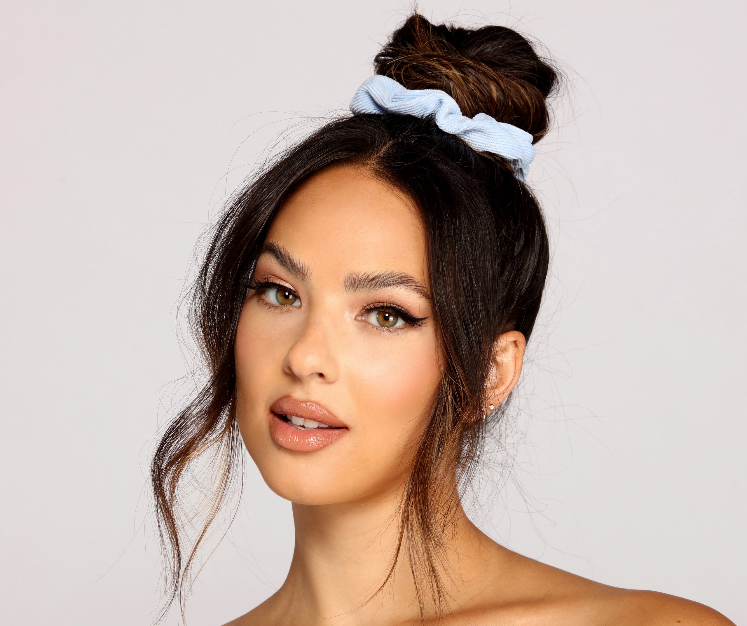 Essential Ribbed Scrunchie Multi Pack