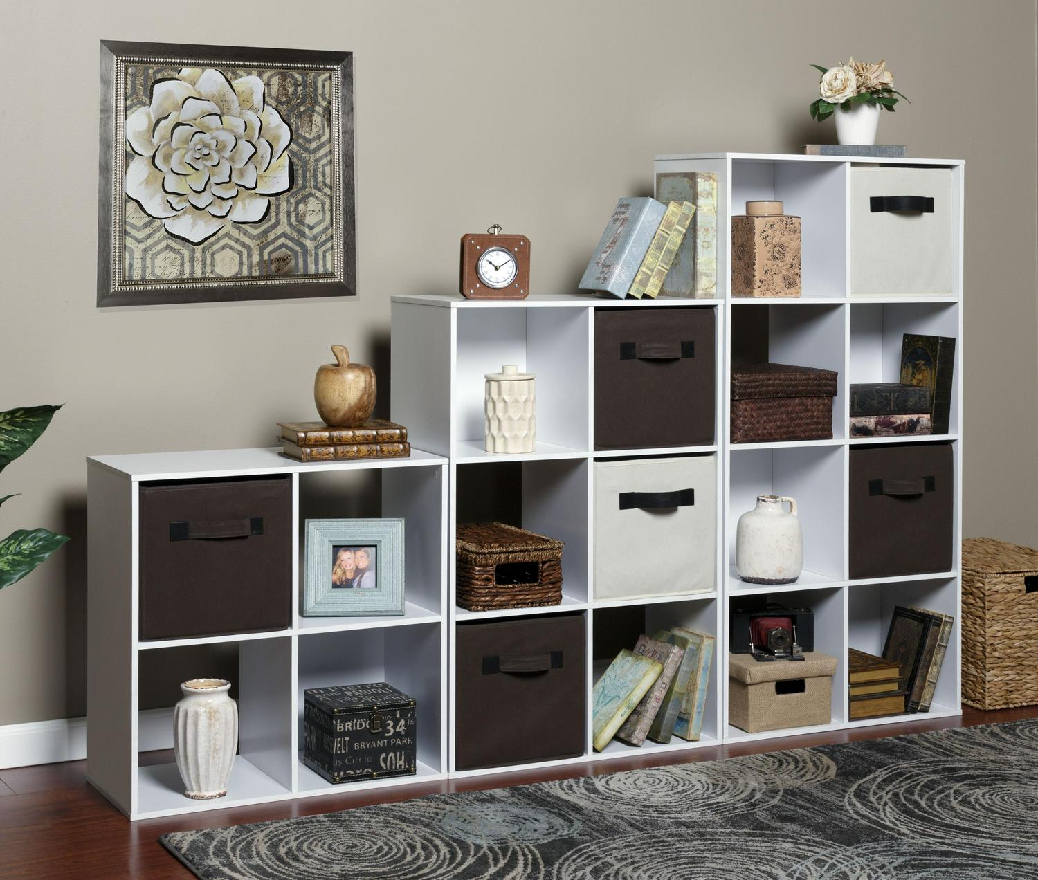 OneSpace 4 Cube Organizer Bookcase