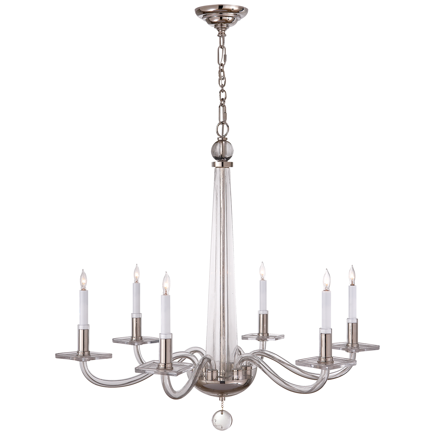 Robinson Medium Chandelier in Various Colors