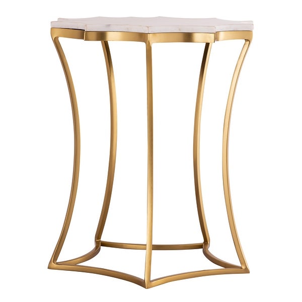 Camilla Marble Side Table from Inspire Me Home Décor