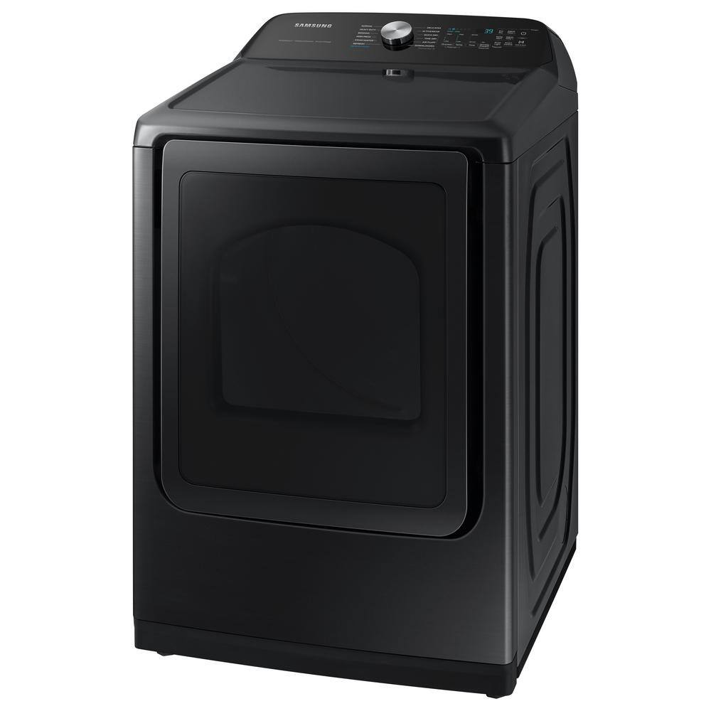  7.4 cu. ft. Vented Gas Dryer with Steam Sanitize+ in Brushed Black DVG52A5500V