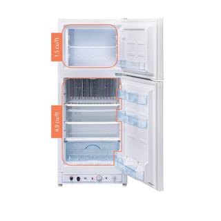 Unique Appliances Off-Grid 23.8 in. 6 cu. ft. Propane Top Freezer Refrigerator in White UGP-6C SM W