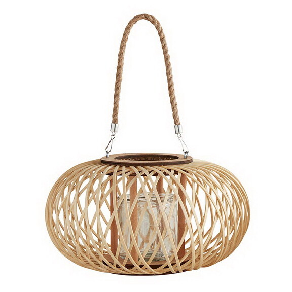 47th   Main CMR857 Round Tan Lantern   Large