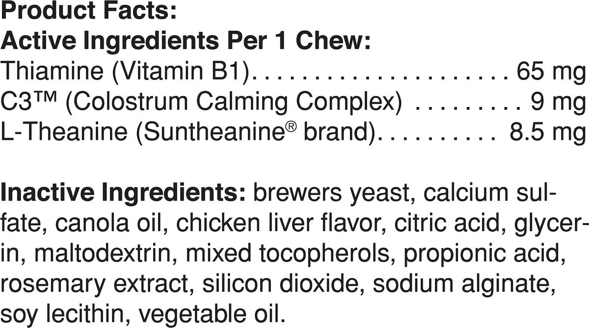 Pet Naturals Calming Dog and Cat Chews