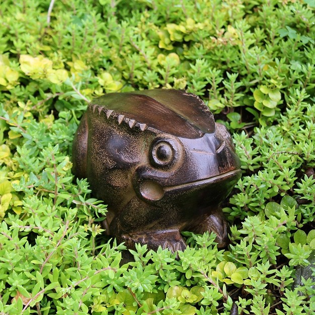 Achla Designs Frog Indoor outdoor Statue Bronze