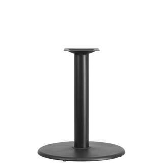 Carnegy Avenue Black Metal Pedestal Dining Table - Base Only - Seats 2 CGA-XU-3413-BL-HD