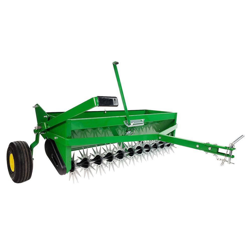 John Deere 40 in. Tow-Behind Combination Aerator-Spreader AS-40JD