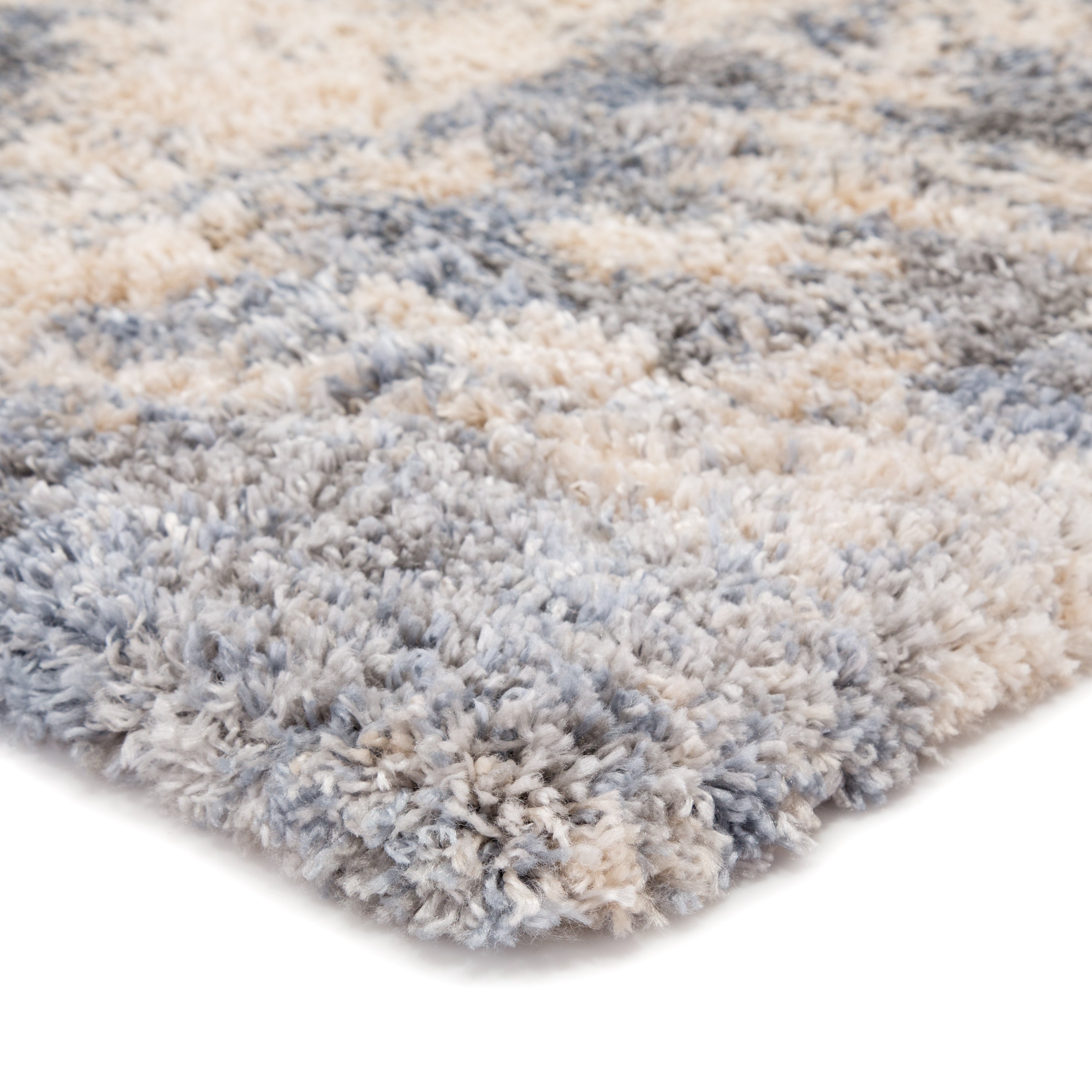 Cantata Abstract Gray & Blue Area Rug