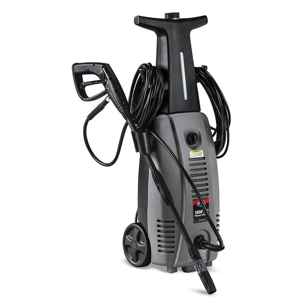 All Power 1800 PSI 16 GPM Electric Pressure Washer with Hose Reel for House Walkway Car and Outdoor Cleaning