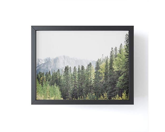 Eye Poetry Photography Treeline Nature And Landscape Framed Mini Art Print Society6