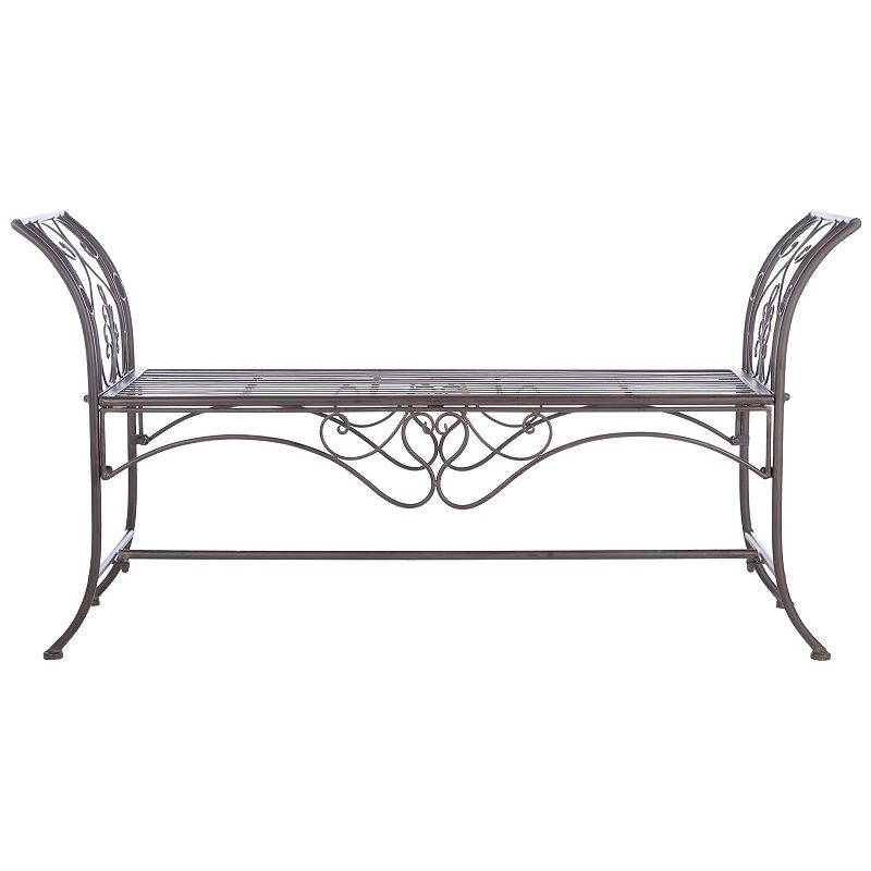 Safavieh Adina Wrought Iron Outdoor Garden Bench