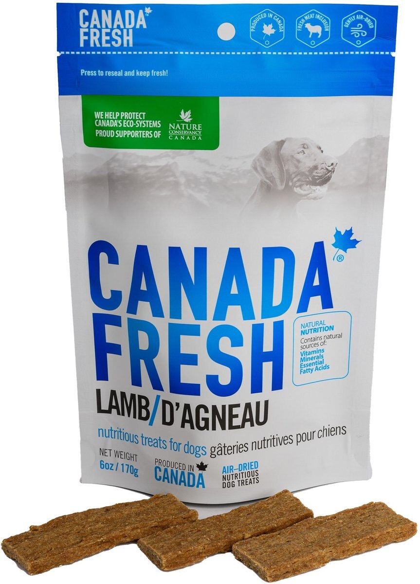 Canada Fresh Lamb Dog Treats， 6-oz bag