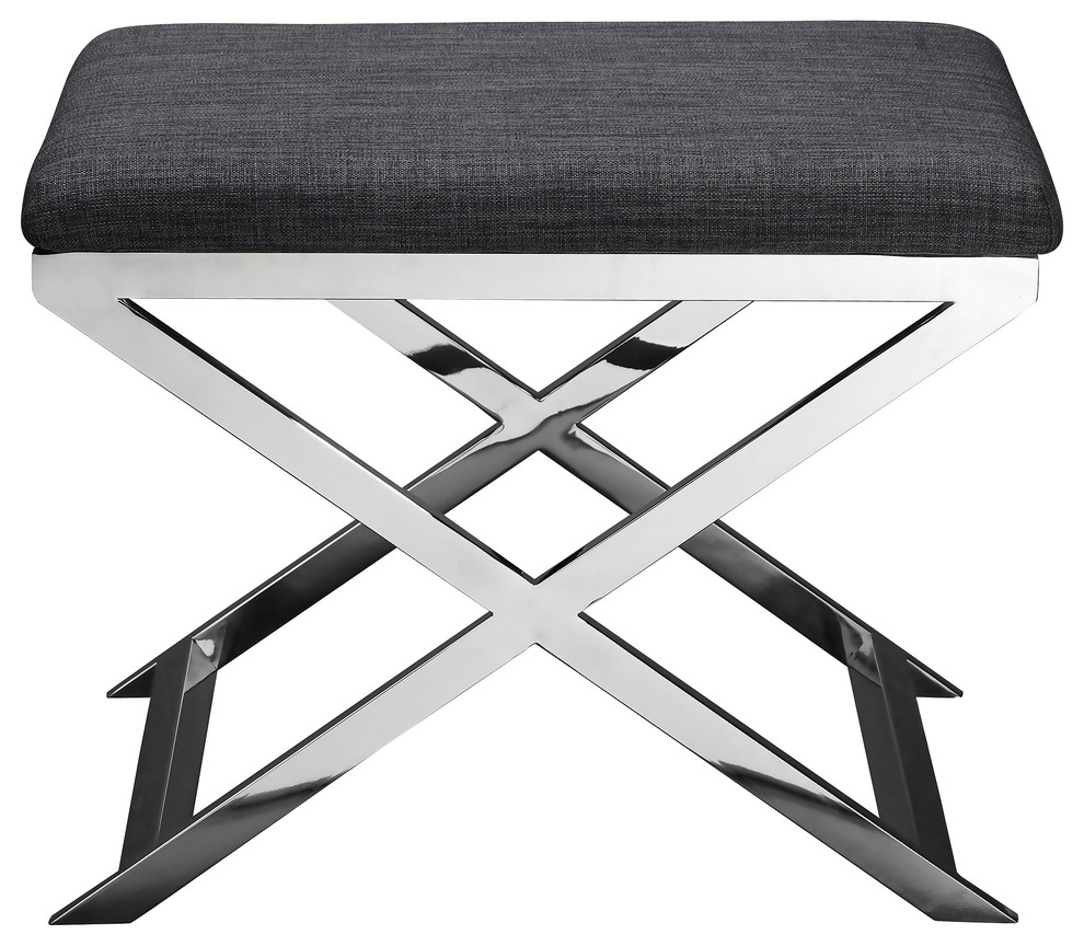 Lexi Stool   Contemporary   Vanity Stools And Benches   by Pangea Home  Houzz