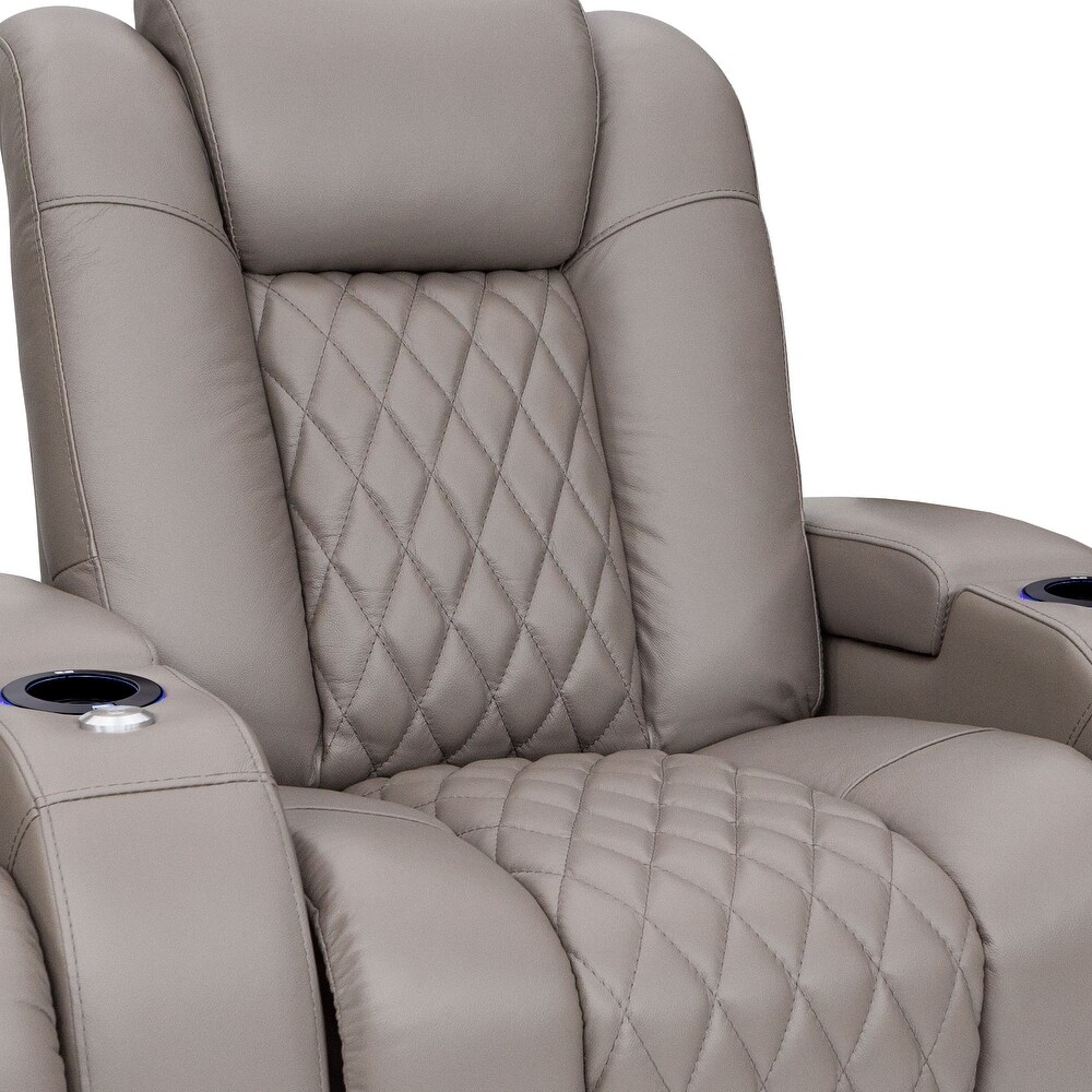 Seatcraft Virtuoso Heat   Massage Power Home Theater Seats