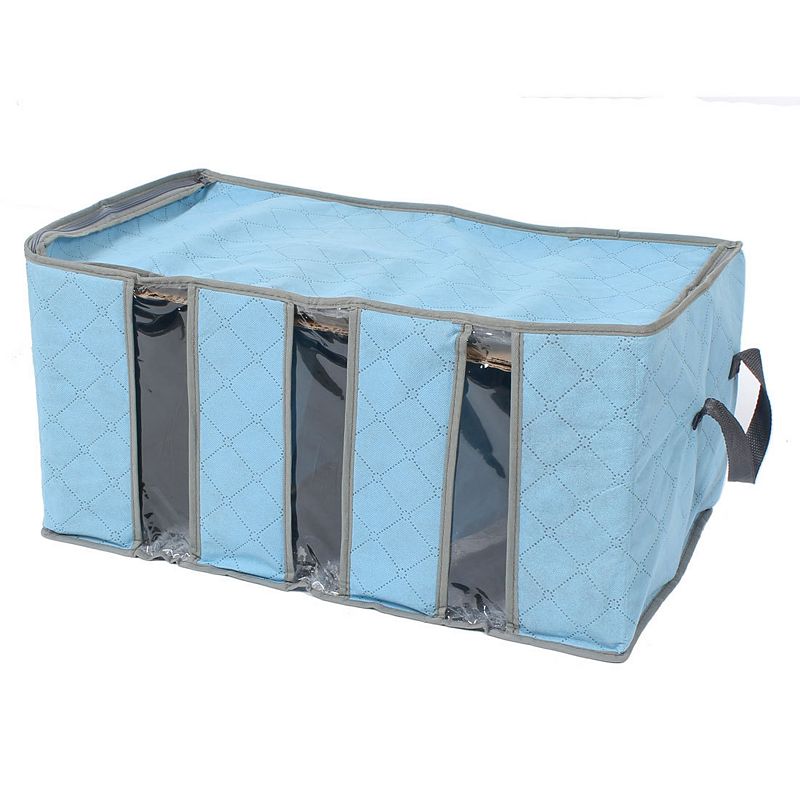 Clothes Blanket Closet Sweater Foldable Storage Box Case Bag