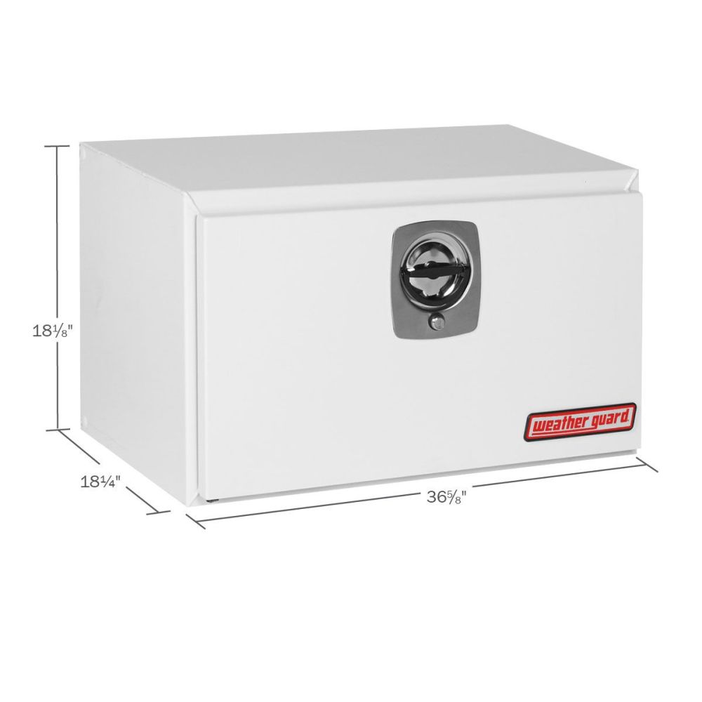 Standard Steel Underbed Truck Box ; White