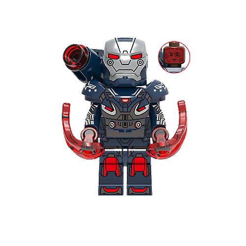 Marvel Avengers Assembled Minifigure Building Blocks Toy War Machine