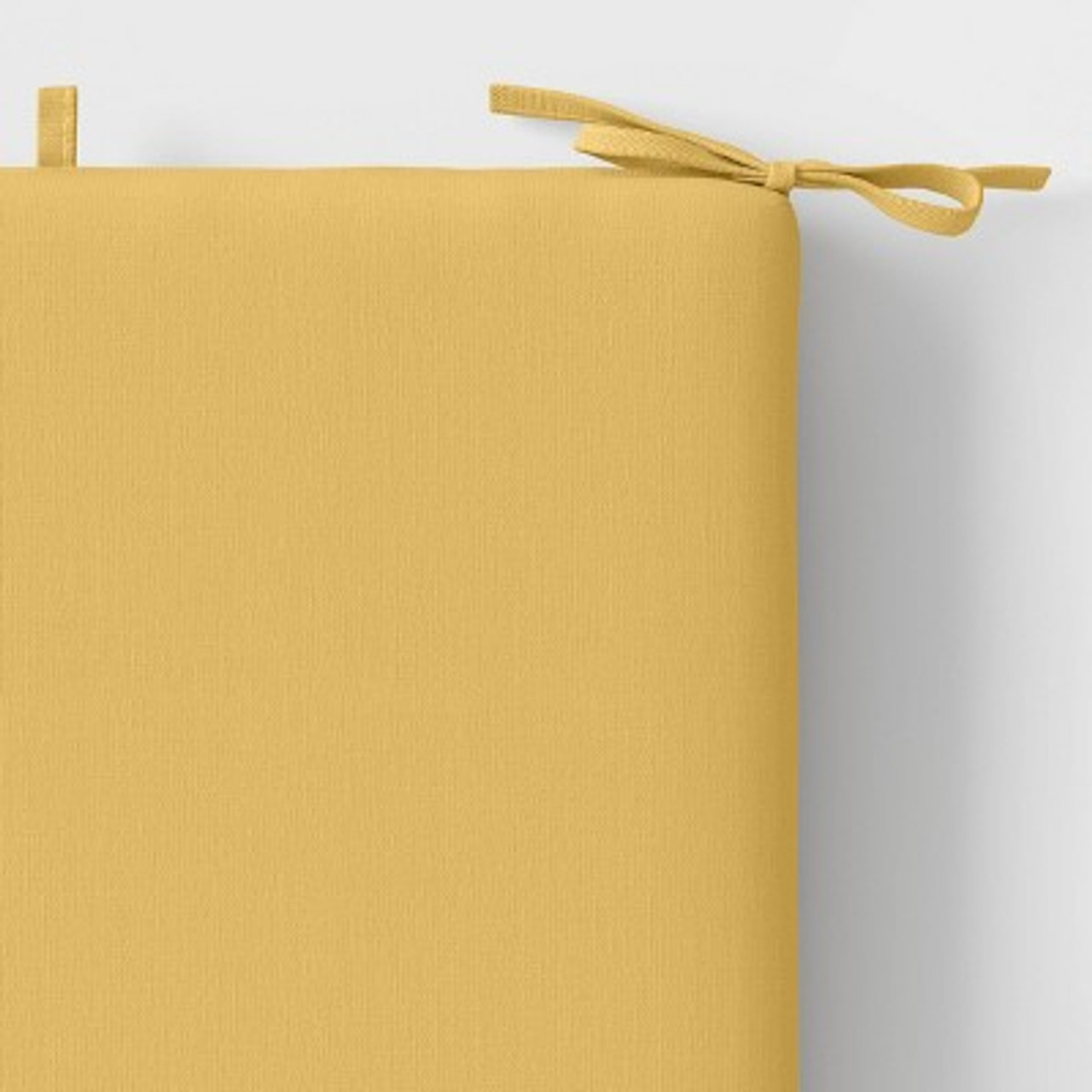 DuraSeason Fabric™ Outdoor Chair Cushion Dark Yellow - Threshold™