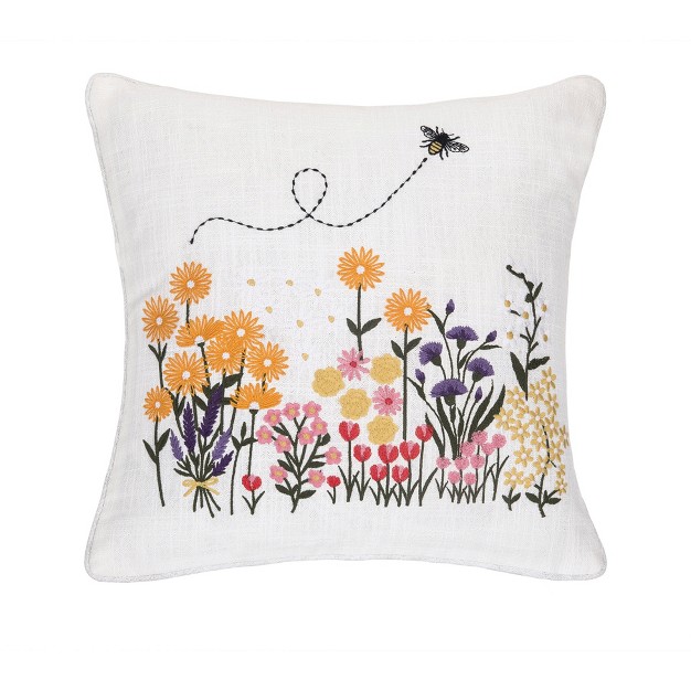 C amp f Home Bumble Bee Garden Pillow